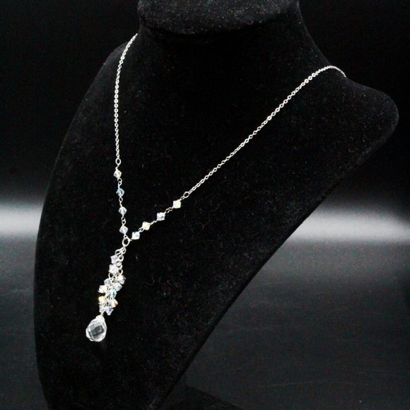 Kirks Folly Contemporary Designer High End Signed Iridescent Crystal Charm Drop - Picture 5 of 7